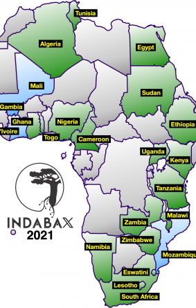 24 IndabaX 2021 Host Countries